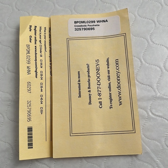 Dooney and Bourke multicolor grapefruit print canvas crossbody bag - Picture 11 of 13